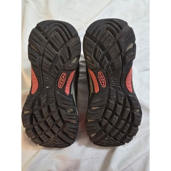 Keen Revel III Waterproof Hiking Boots Shoes Womens Size7 Black/Rose Dark Gray - Picture 2 of 7